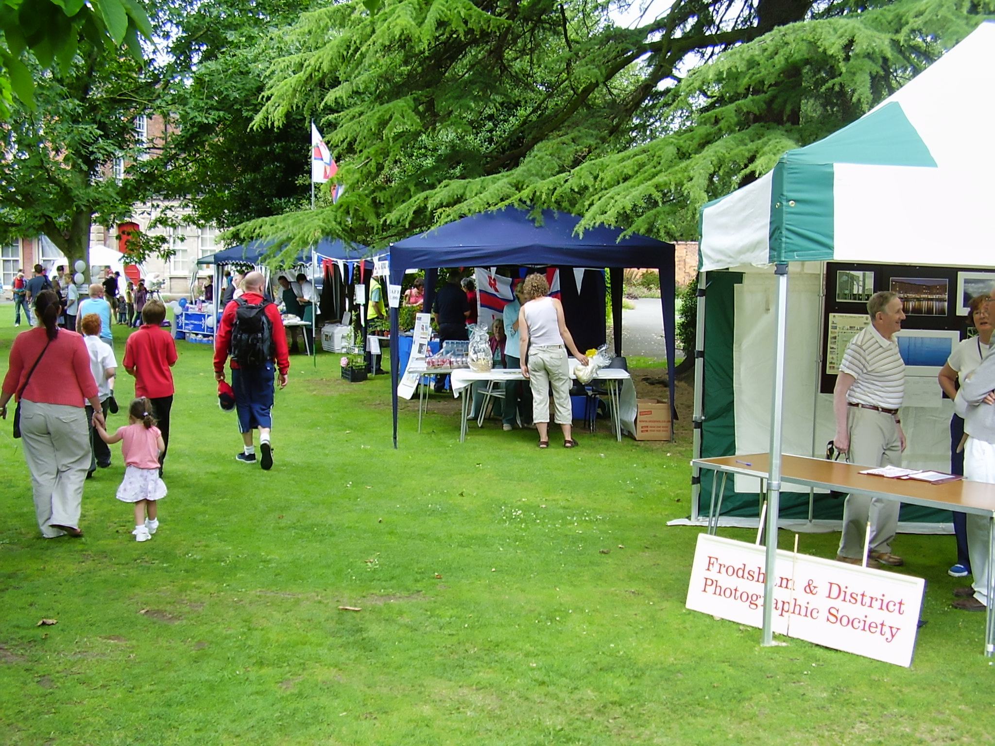 Castle Park 2009 - club stands