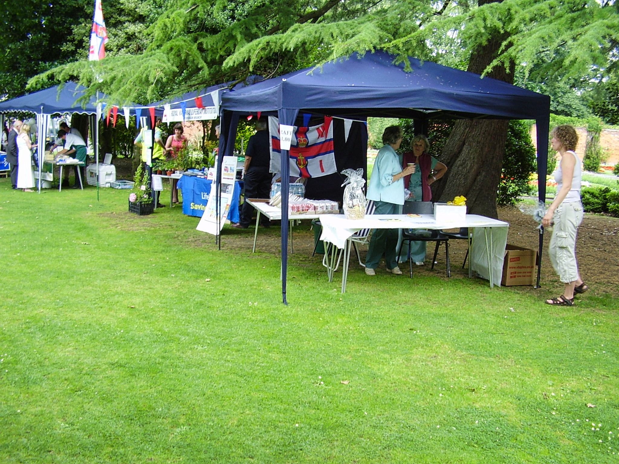 Castle Park 2009 - Club stands